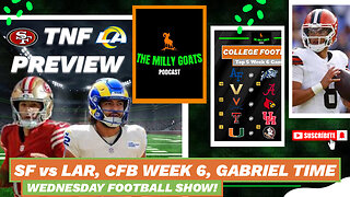 49ers + Rams TNF Preview, CFB Week 6 Upset Alert, & NFL Week 5 Look Ahead