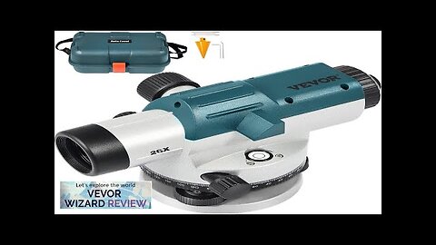 VEVOR Automatic Optical Level 26X Optical Auto Level Kit High Precision Review