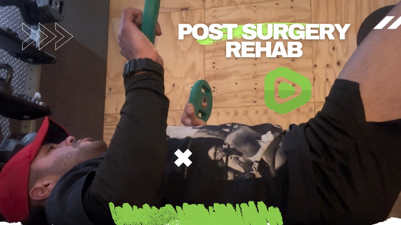 Pectoral rupture rehab Vlog 4