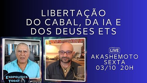 Libertação do Cabal, da IA e dos deuses ETs, Salla & Kavassilas | Live 03 out 2025