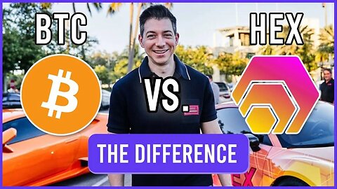 [Jun 11, 2022] What is the Difference Between #BTC and #HEX as explained by SuperHEX [KSB TV]