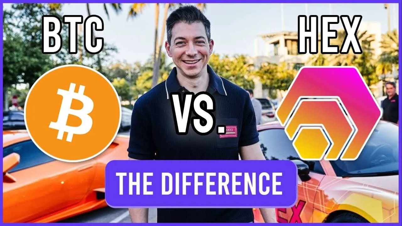 [Jun 11, 2022] What is the Difference Between #BTC and #HEX as explained by SuperHEX [KSB TV]