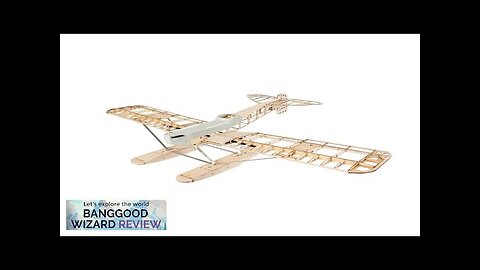 JWRC Hansa Brandenburg W.29 1020mm Wingspan Balsa Wood Seaplane RC Airplane Warbird Review