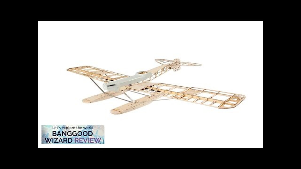 JWRC Hansa Brandenburg W.29 1020mm Wingspan Balsa Wood Seaplane RC Airplane Warbird Review