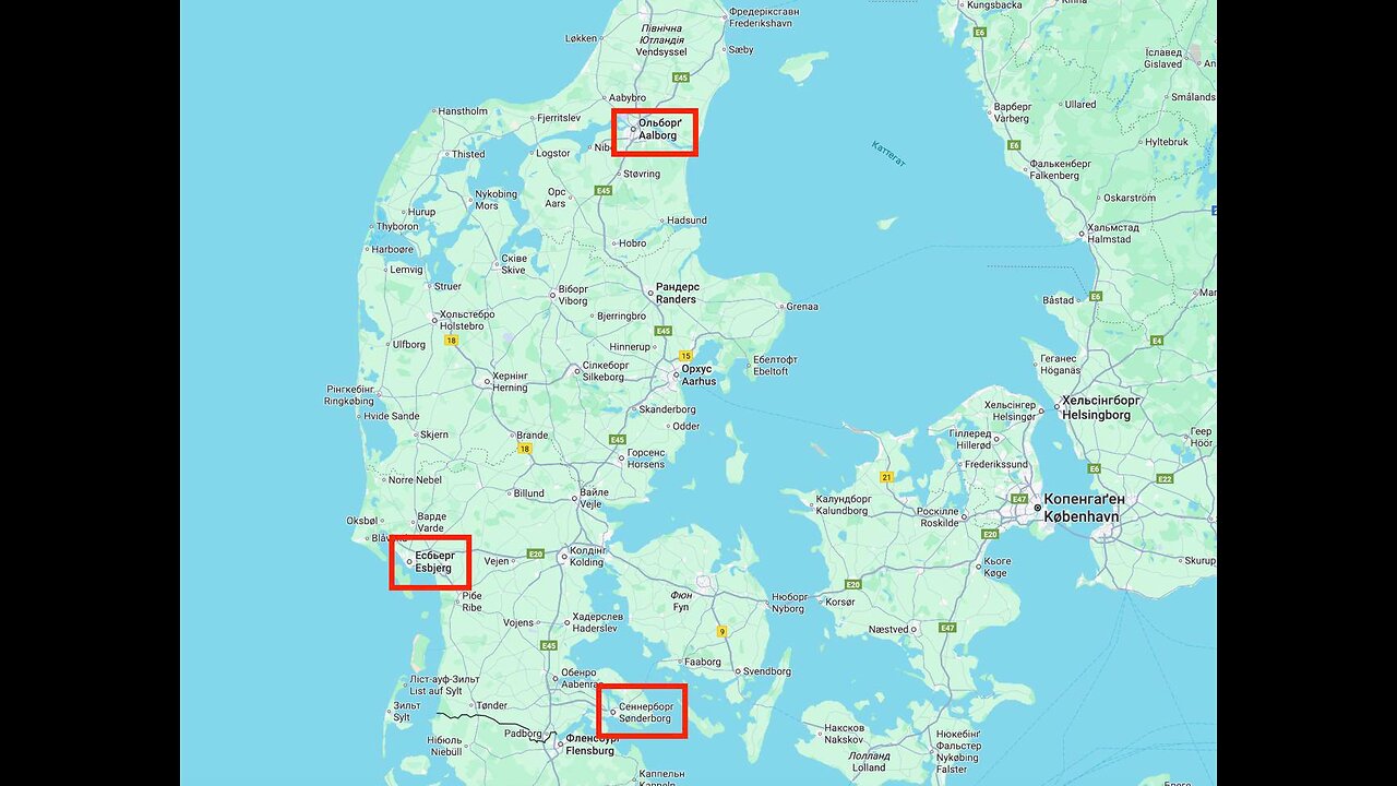 🇩🇰 Drones in Denmark now also in other regions of the country