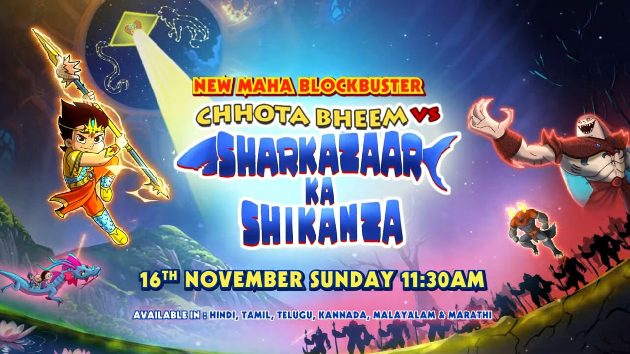 Chhota Bheem vs Sharkazaar Ka Shikanza