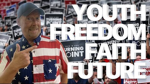 #TPUSA LEADER, CHARLIE KIRK, FUTURE OF AMERICA AND THE YOUTH!