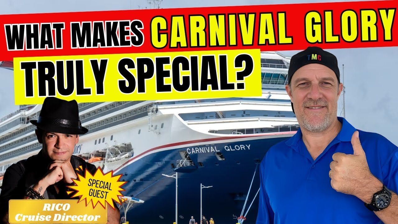 Interview With Rico, Cruise Director: What Makes Carnival Glory So SPECIAL?