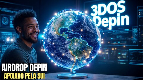 NOVO AIRDROP DEPIN DA 3DOS - APOIADO PELA SUI