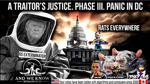 2.15.25: A Traitor’s justice, RATS everywhere, VANCE destroys EVIL with TRUTH, IRS NEXT! PRAY!