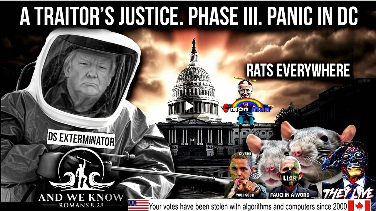 2.15.25: A Traitor’s justice, RATS everywhere, VANCE destroys EVIL with TRUTH, IRS NEXT! PRAY!