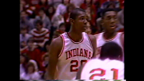 March 2, 1986 - College Basketball : Iowa at Indiana University
