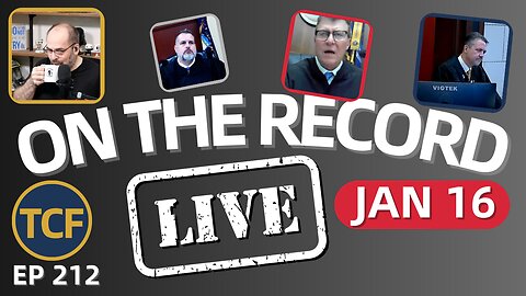 Live Court Hearings JAN 16 - Judge Simpson, Boyd, Stevens, Middleton, McNally, West | TCF LIVE #212