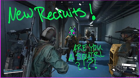 We have new Recruits In ARC RAIDERS ! And took down some SQUIRLS in waiting.