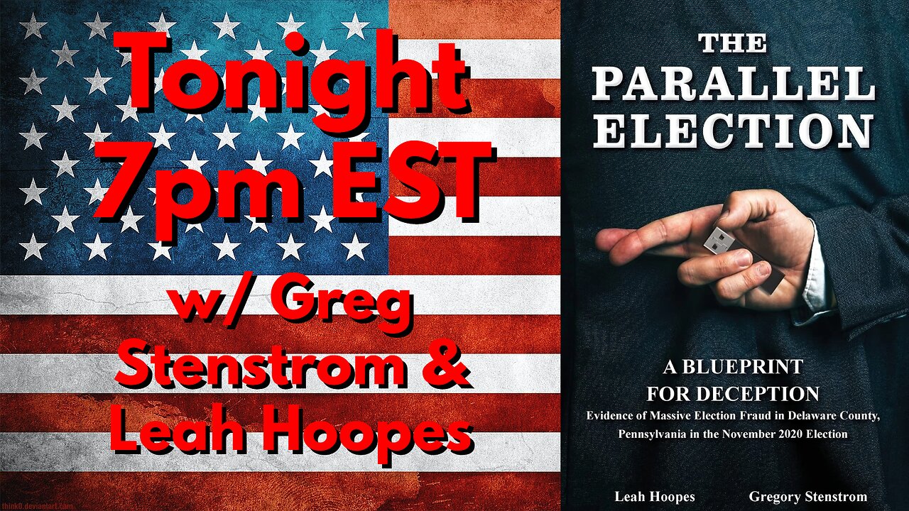 Parallel Election: Gregory Stenstrom and Leah Hoopes Join to Discuss Their Election Battle