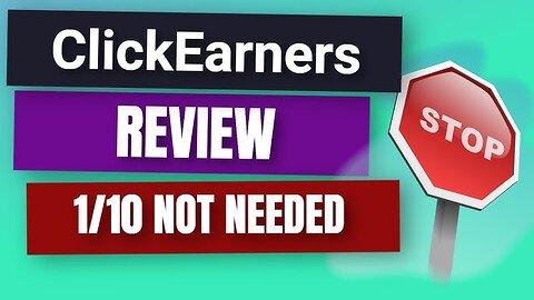 ClickEarners Review - A Legit Passive Income System or a Scam?