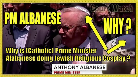 PM Albanese does Religious Cosplay to pander In Mebourne