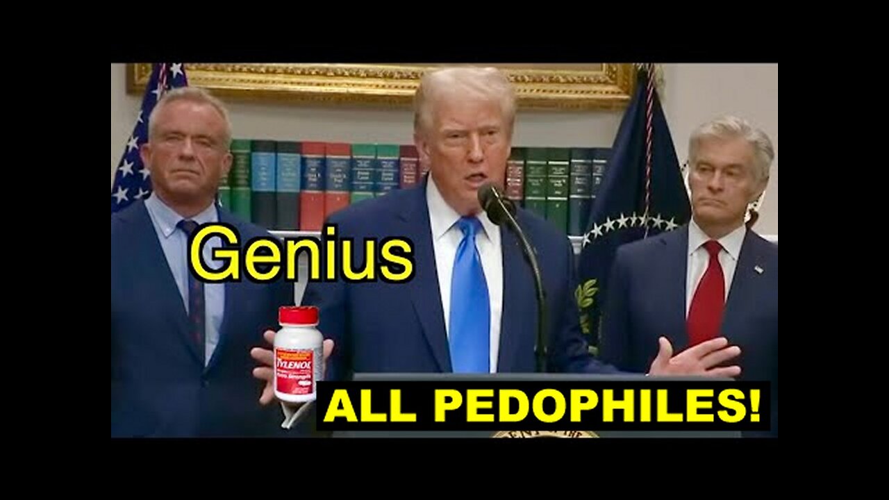 MrE: Pedophile Satanist Trump is a Genius!