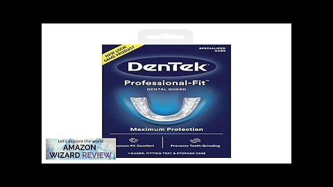 DenTek Mouth Guard for Nighttime Teeth Grinding Professional-Fit Dental Guard 1 Review