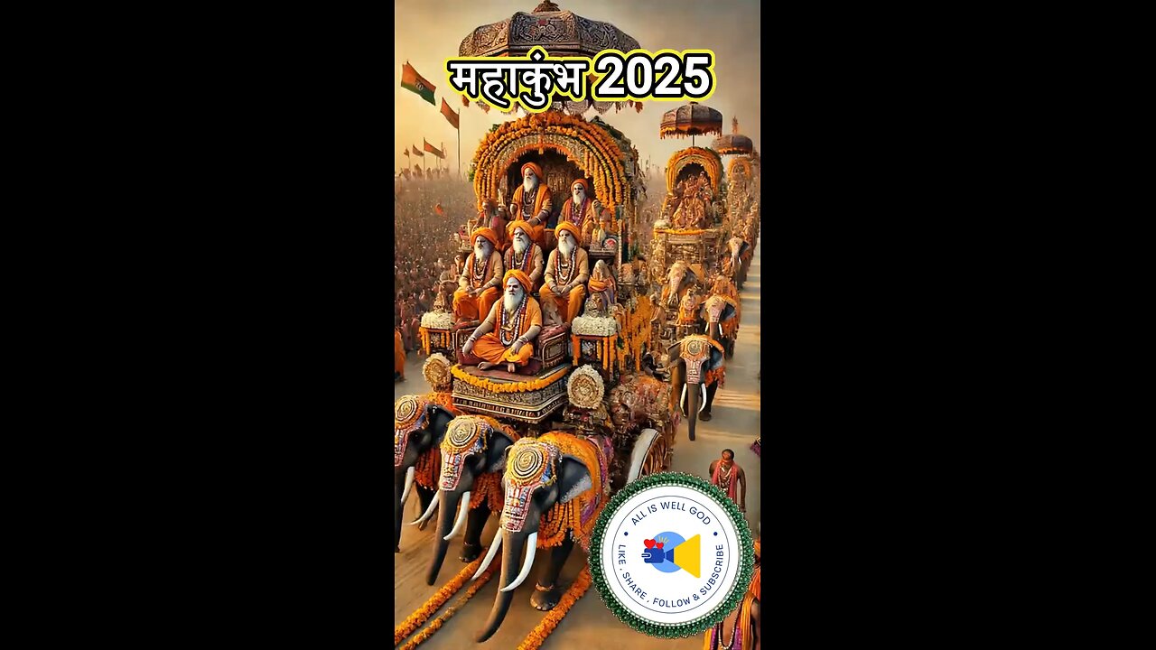 🙏✨ पवित्रता और ऊर्जा का एहसास! 2025 के प्रयागराज महाकुंभ में आपका स्वागत है।