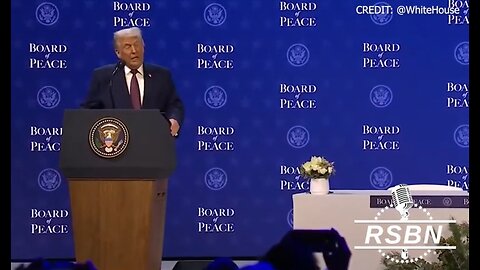 President Trump Makes a Massive Announcement for the Board of Peace