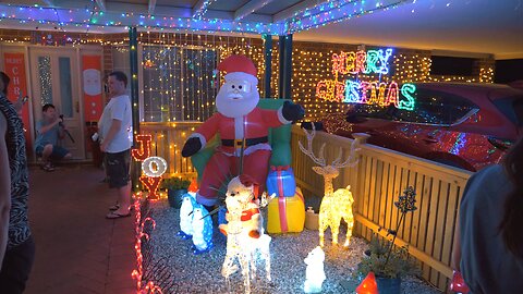 Merry Christmas Lights Perth Spectacular Best Thornlie Consulate Court Western Australia