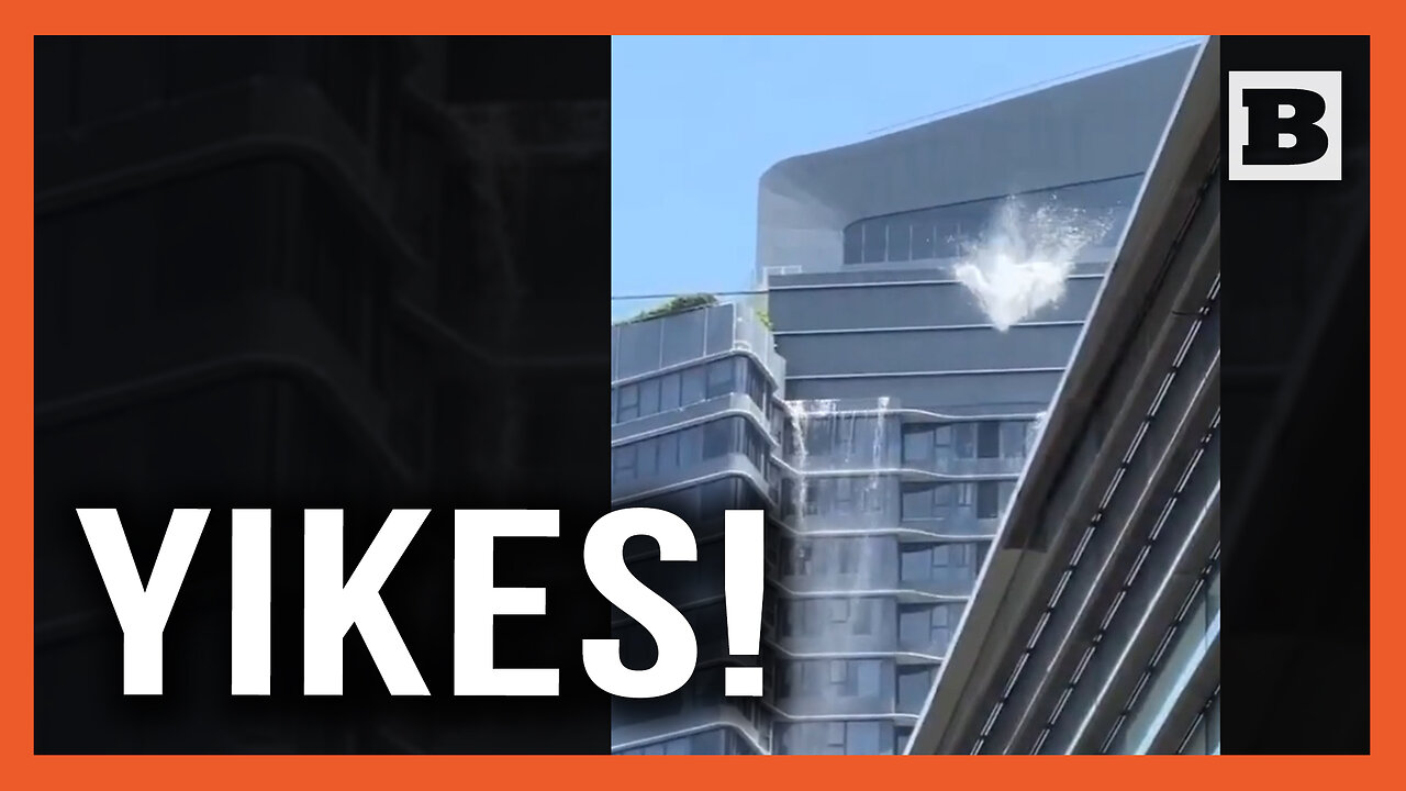 Yikes! High-Rise Infinity Pool Turns into Waterfall After Thailand Earthquake