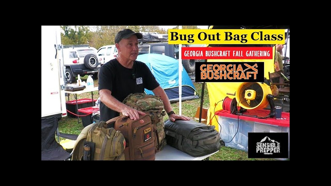Georgia Bushcraft Bug Out Bag Class: Fall Gathering 2024