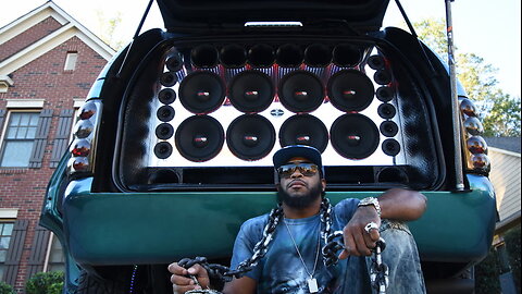 Custom Tahoe Goes Viral: 62 Speakers, Joker Theme, and Serious Bass Power