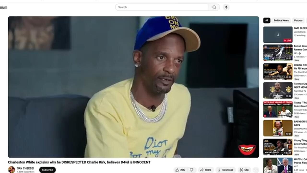 Charleston White Pushing Esaus PseudoSCIENCE (Lucy???)