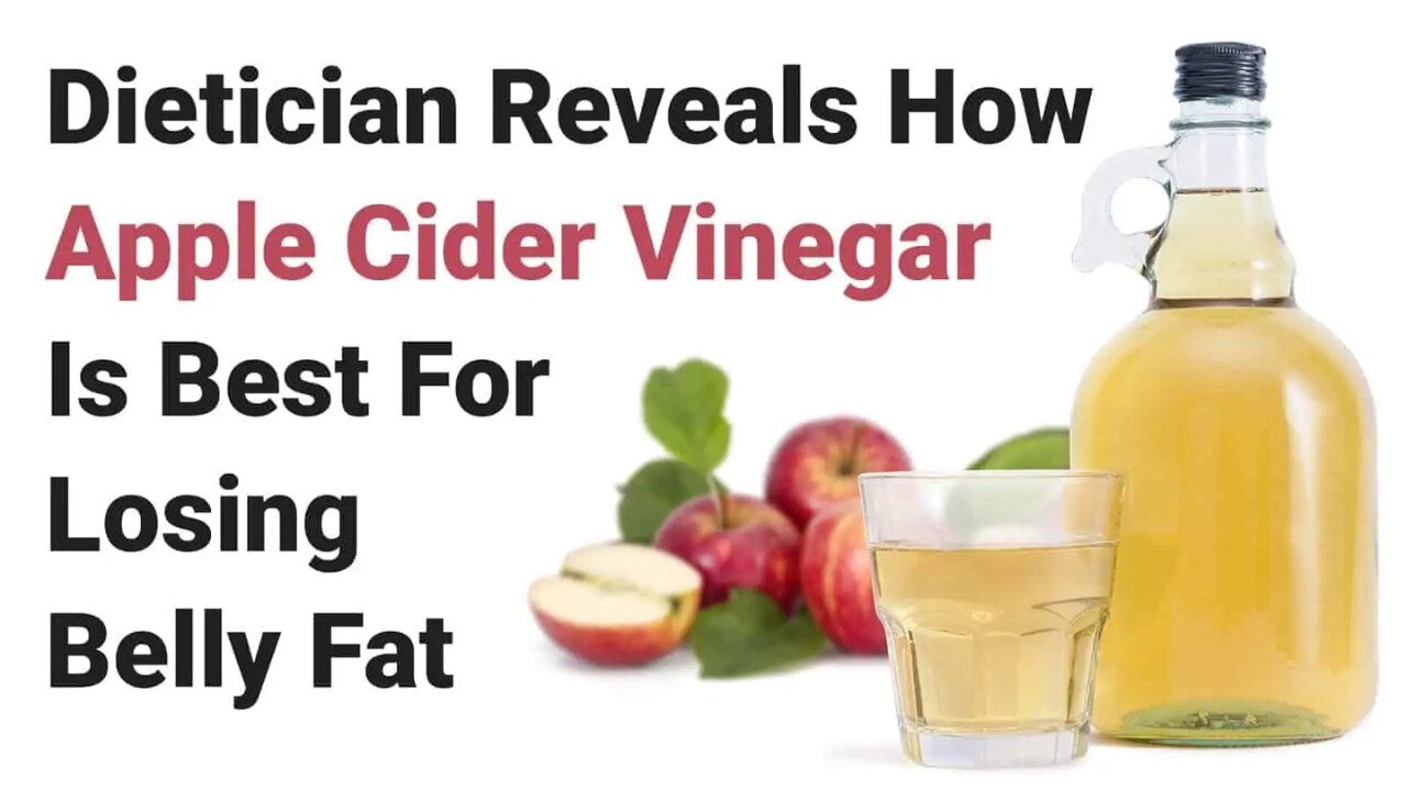 How Apple Cider Vinegar Helps Burn Belly Fat! – Dr. Mandell