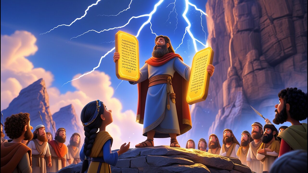 The Ten Commandments for Kids | Bible Lesson by The Song of Moses