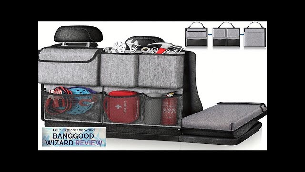 Universal Car Interior Storage Bag Car Trunk Organizer Hanging Bag Vehicle Carrying Review