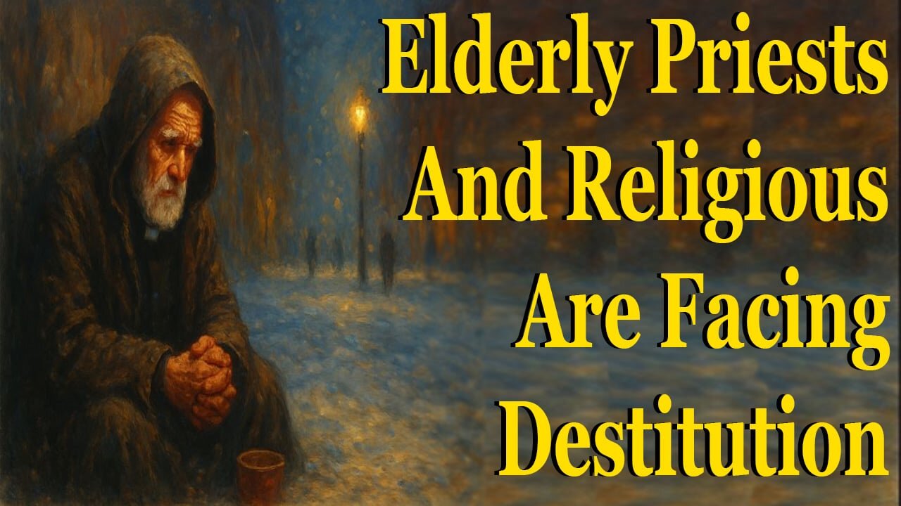 Elderly Priests And Religious Are Facing Destitution