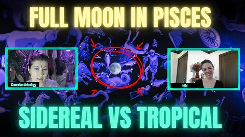 🌕 Full Moon in Pisces | Sidereal Astrology, Myth, Magick, Mysteries, & More Abbey Quinn Niki Tenn