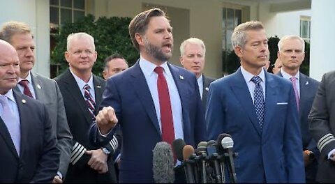 Vice President JD Vance Gaggles with Press [Oct. 30, 2025]