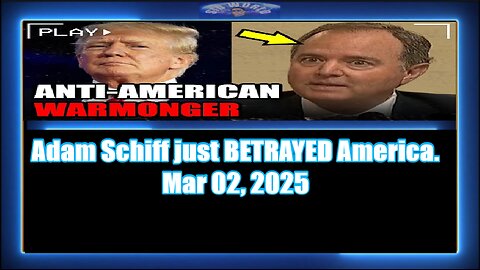 Adam Schiff just BETRAYED America