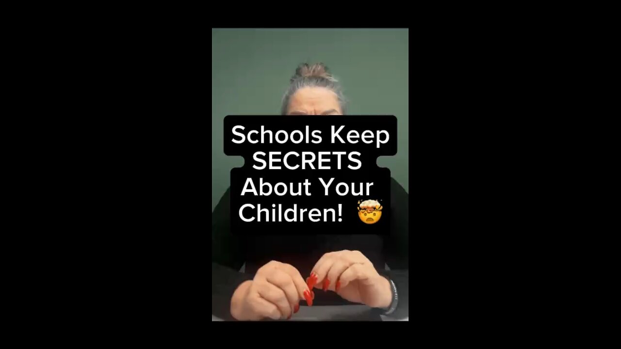 Schools Keep Secrets About Your Children! 🤯