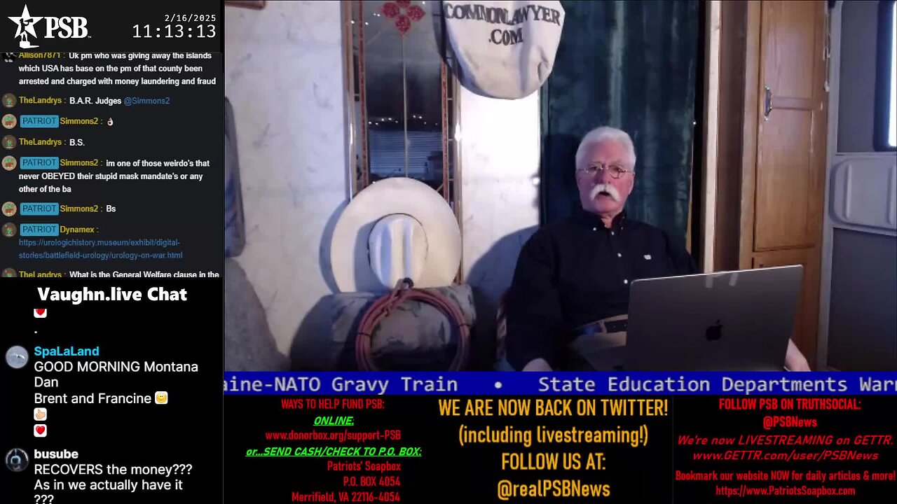 2025-02-16 11:08 EST - A Common Lawyer Comments: with Brent Winters