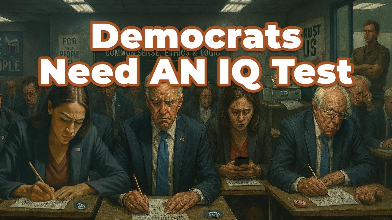 Dems Need IQ Test - The Talkin Live Show with Lamar Bearden