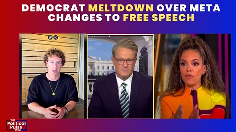 MAIN STREAM MEDIA MELTDOWN OVER Mark Zuckerberg CHANGES META SO IT COULD HAVE FREE SPEECH!