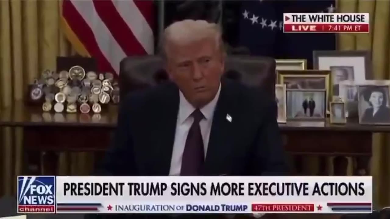 President Trump signed an executive order granting full pardons to 1,500 J6 prisoners!