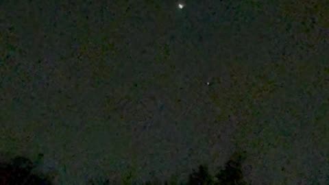 Light Orbs In Florida Night Sky