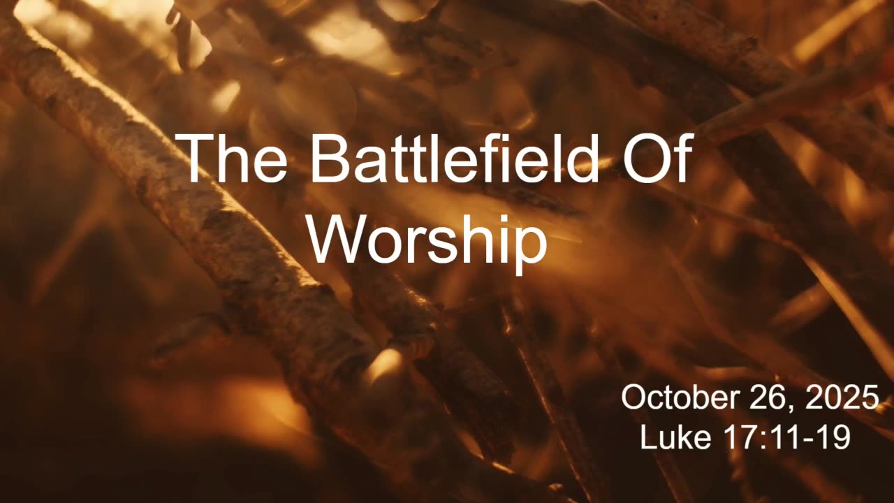 The Battlefield Of Worship