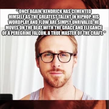 You are not giving reparations by listening to Kendrick, listen to Mumford and Sons instead