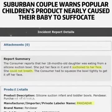 Popular Children's Product Nearly Suffocates Baby – Parents Warned