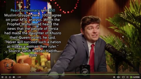 NICK FUENTES REFUSES TO DISAVOW MOHAMMED!