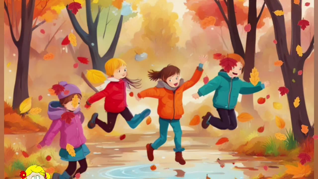 Gitte's Autumn Song: 'Autumn is Here' Song | It's Time For Autumn Fun! 🍁Autumn song for kids