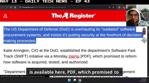 the pentagon agrees with all my takes on the tech industry