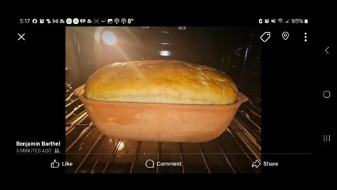 Clay Baker Sourdough Bread